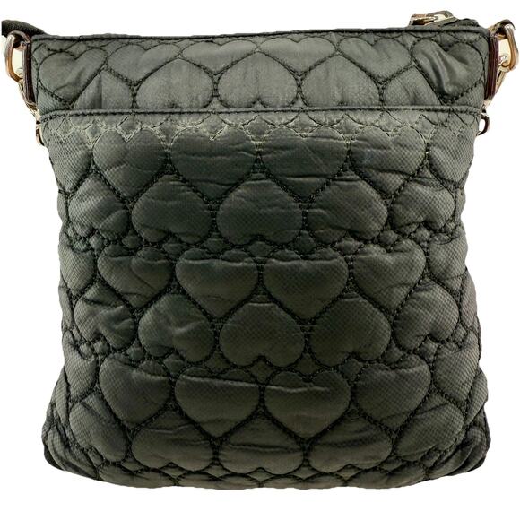 BRIGHTON HEART to HEART KALLISTA QUILTED MicroFiber Organizer Crossbody Bag - Picture 3 of 16